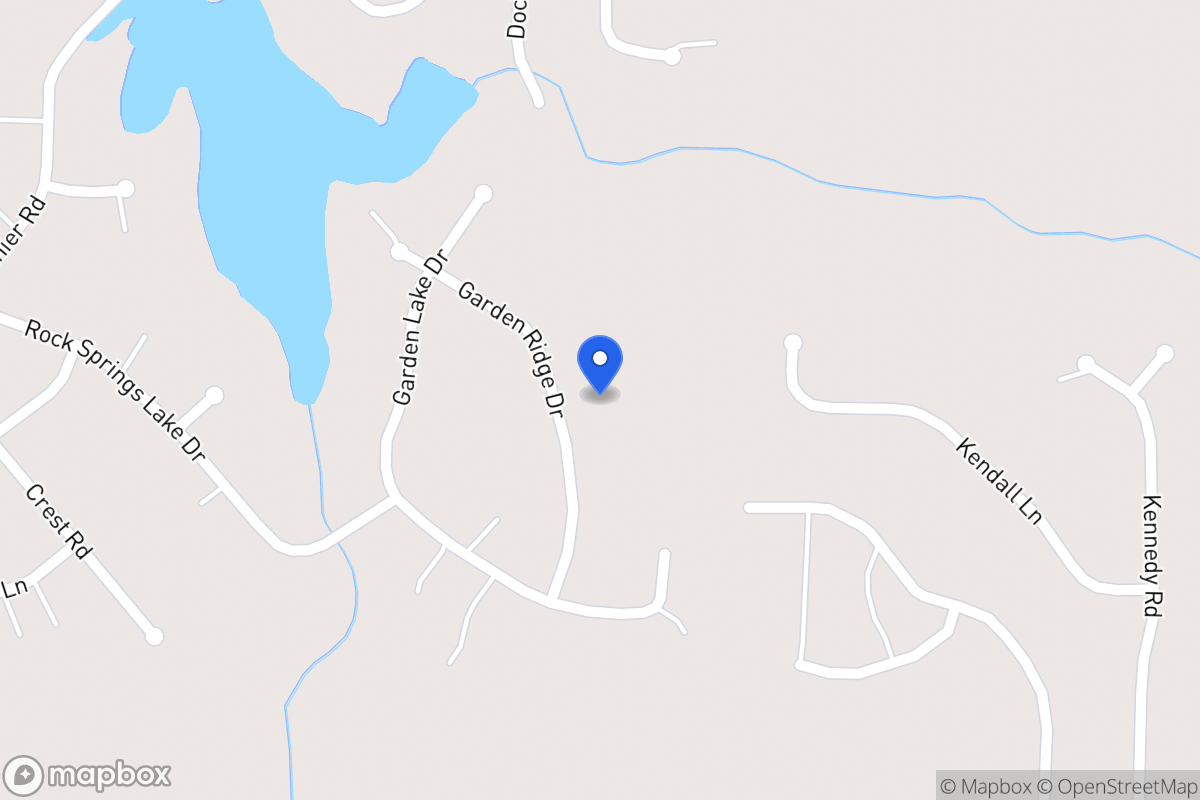 Map of 65 Garden Ridge Dr