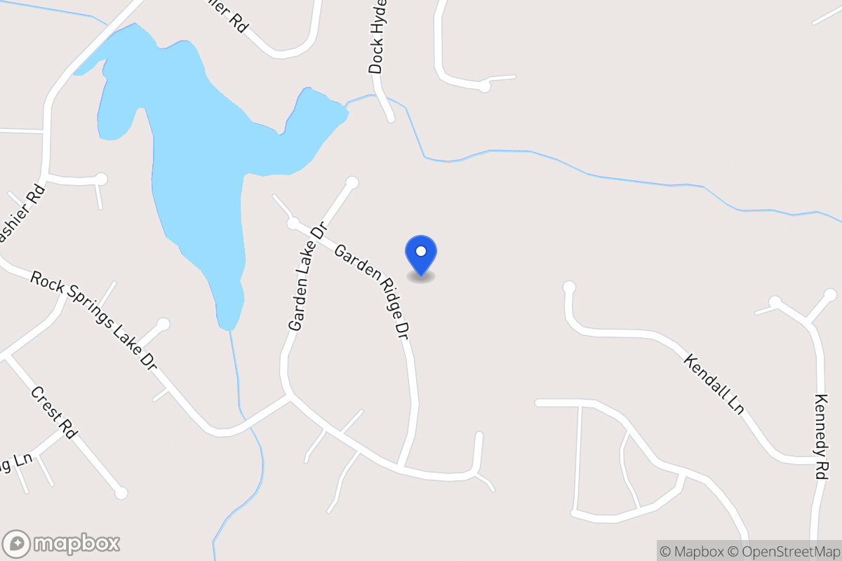 Map of 83 Garden Ridge Dr