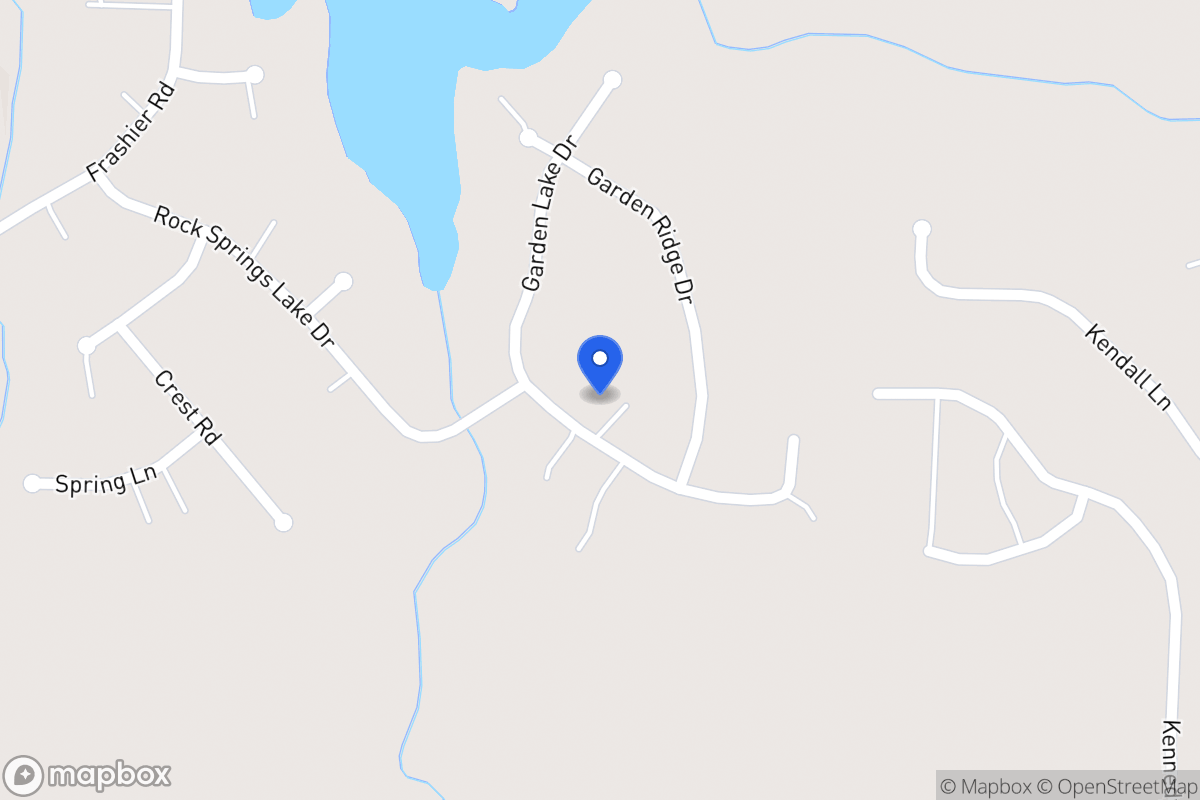 Map of 111 Garden Lake Dr