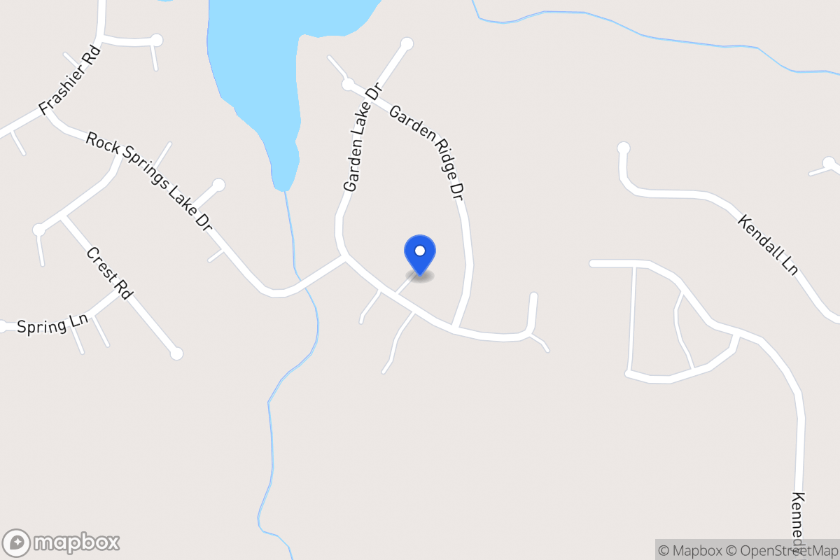 Map of 95 Garden Lake Dr