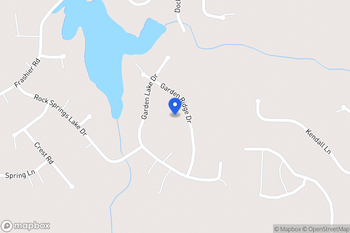 Map of 74 Garden Ridge Dr