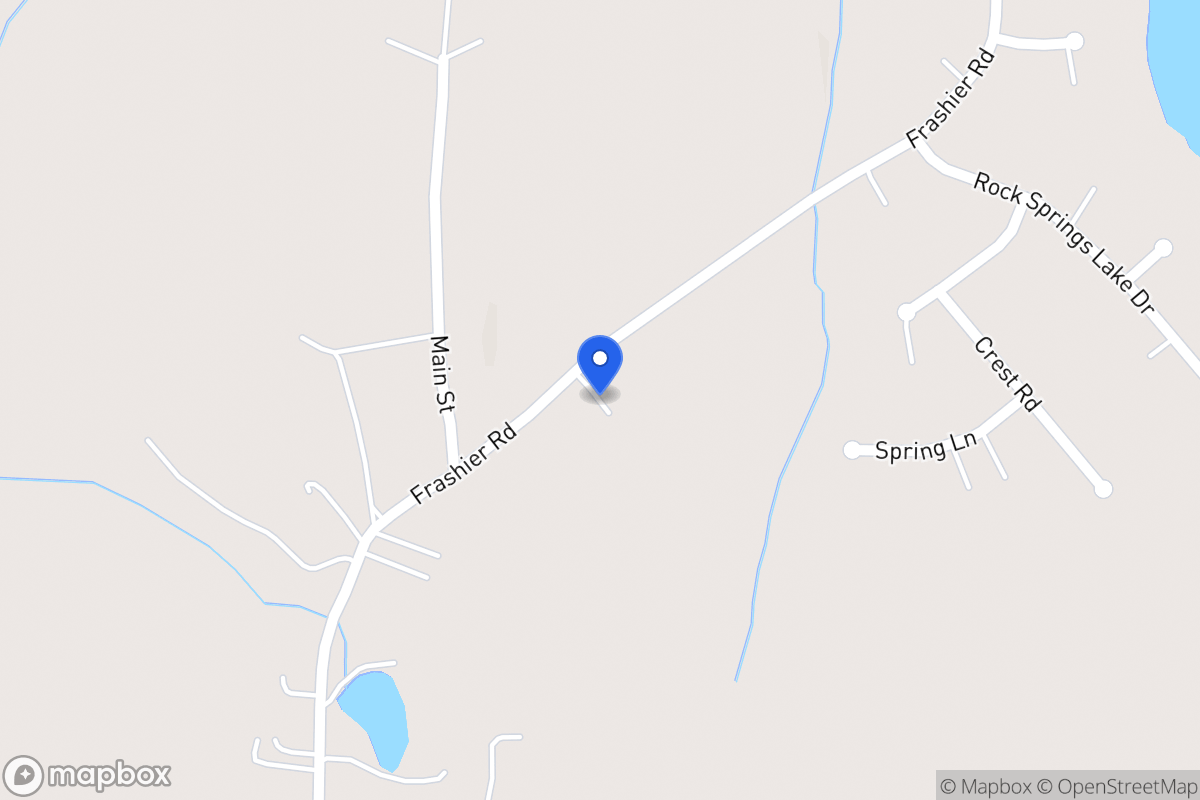 Map of 751 Frashier Rd