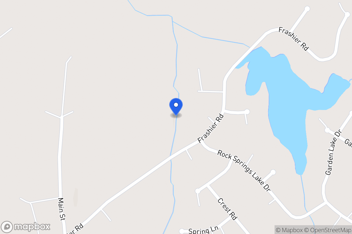 Map of 870 Frashier Rd