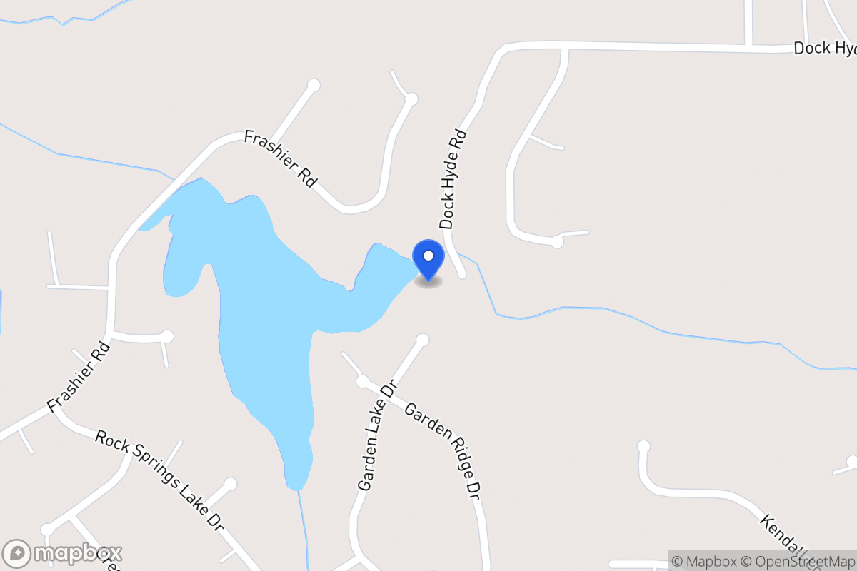 Map of 244 Garden Lake Dr