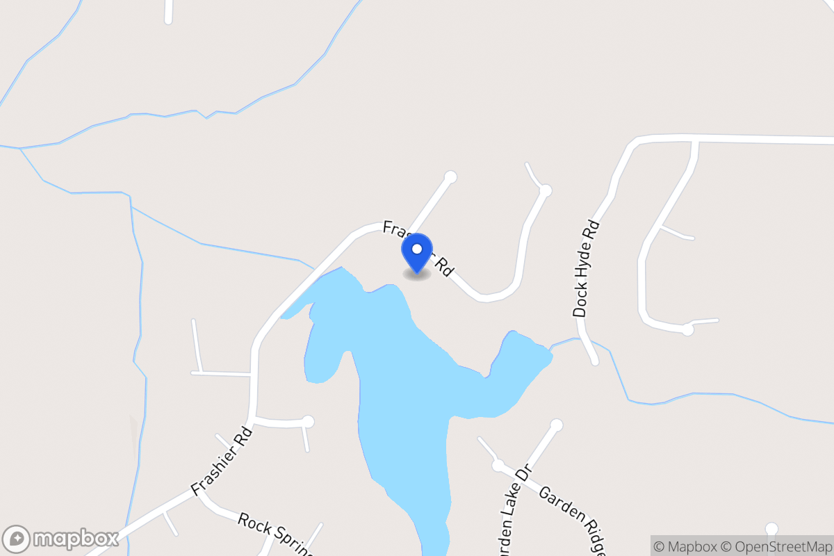 Map of 1003 Frashier Rd