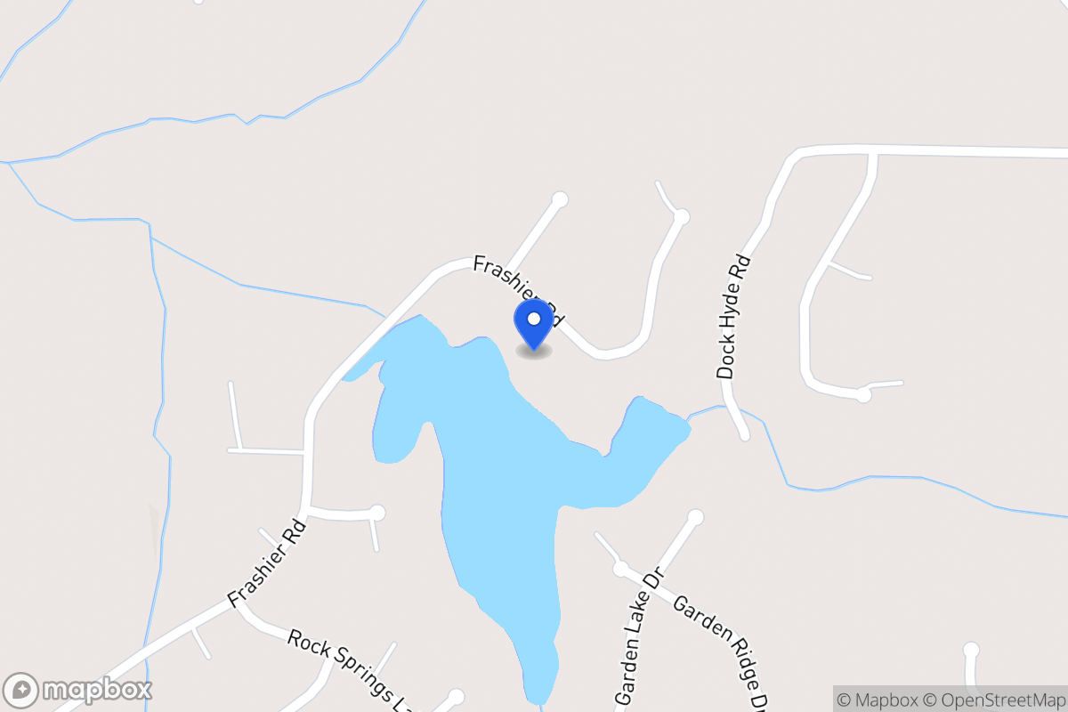 Map of 1007 Frashier Rd