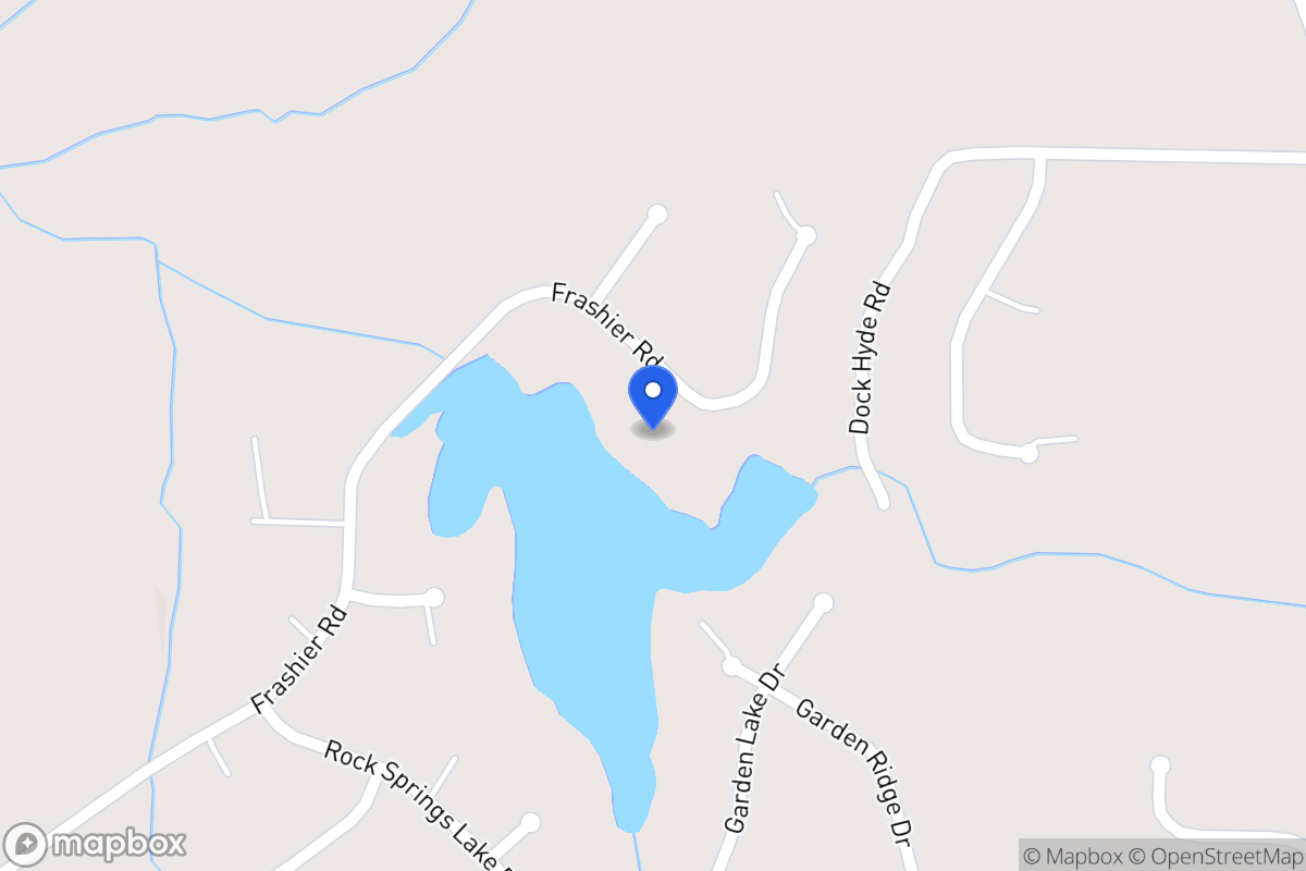 Map of 1011 Frashier Rd