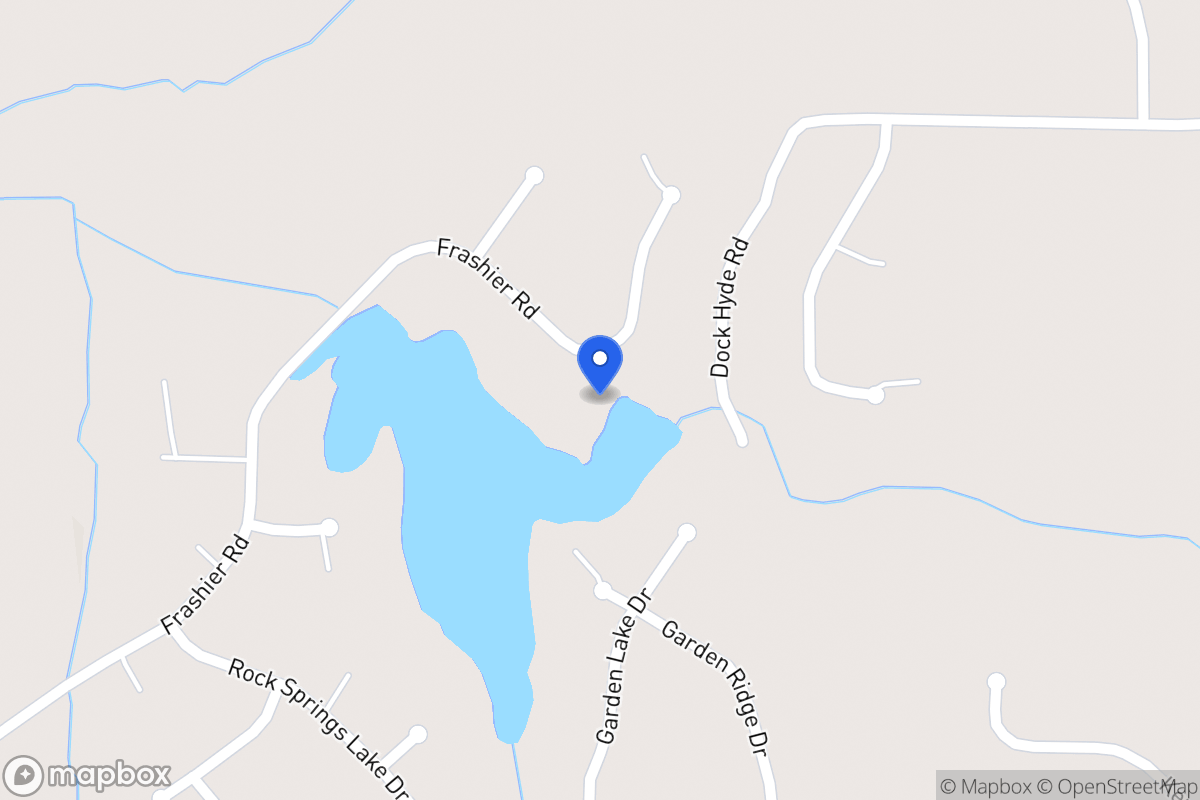 Map of 1019 Frashier Rd