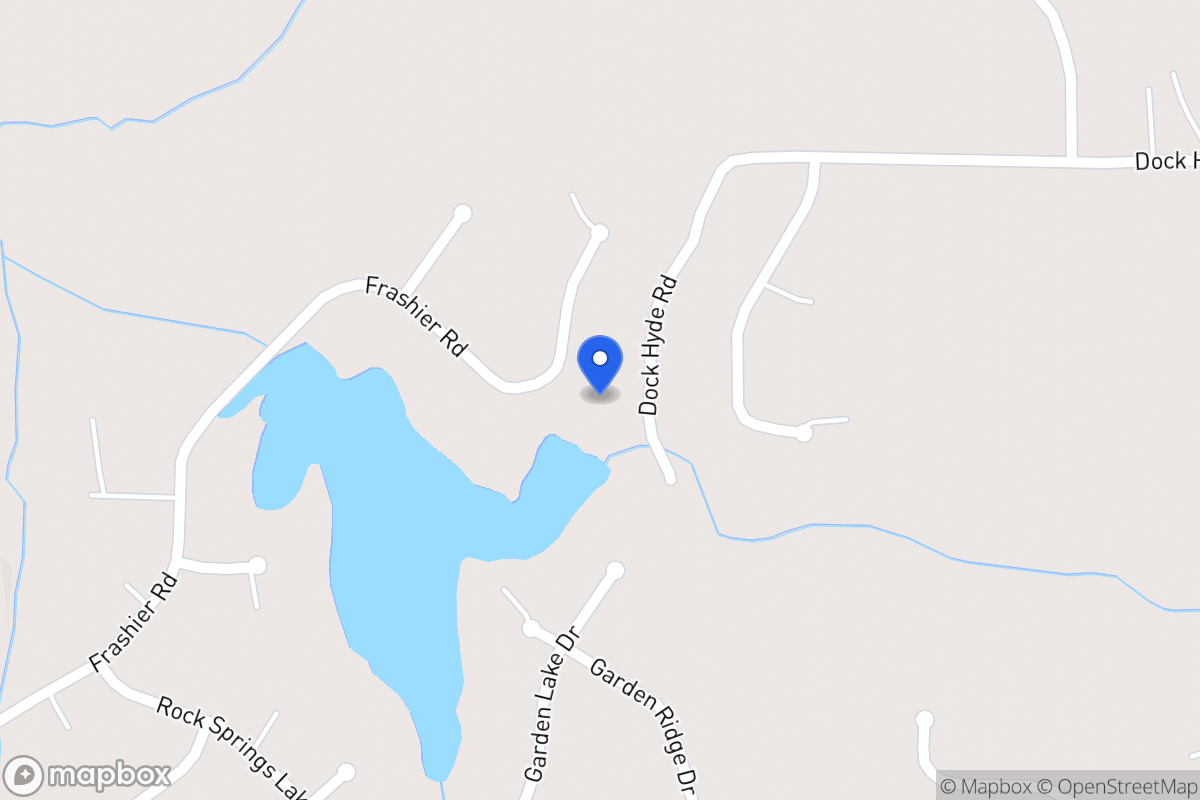 Map of 1023 Frashier Rd