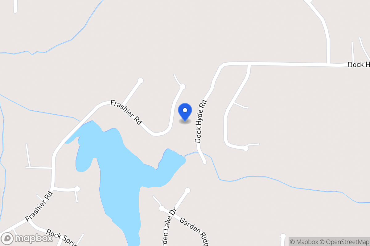 Map of 1027 Frashier Rd