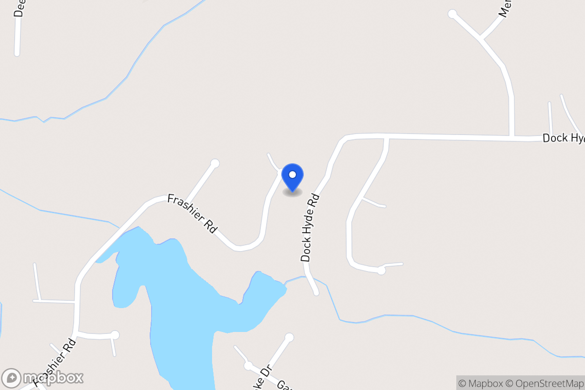 Map of 1035 Frashier Rd