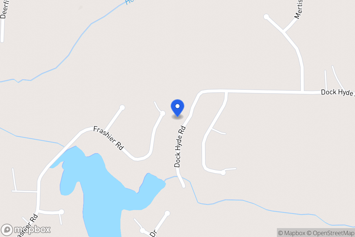Map of 1039 Frashier Rd