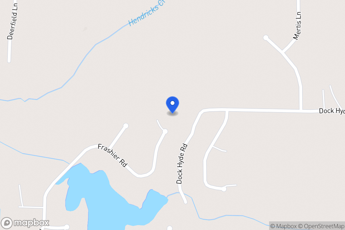 Map of 1044 Frashier Rd