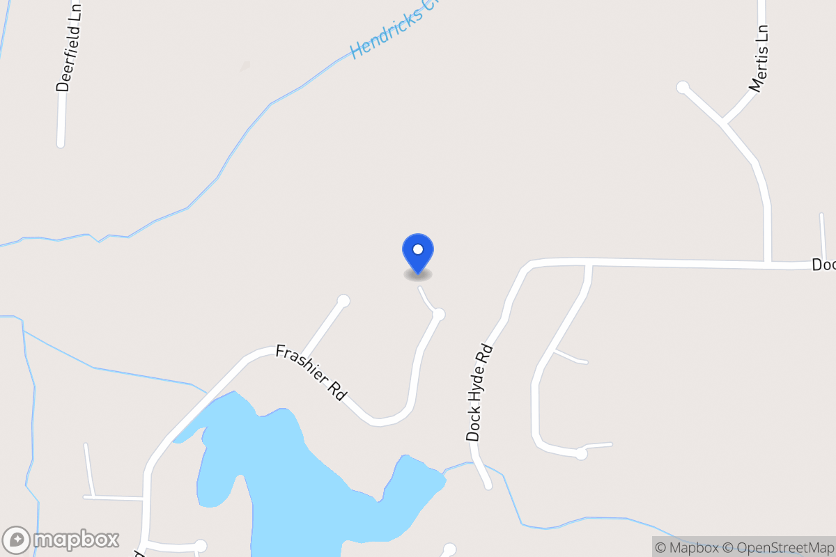 Map of 1040 Frashier Rd