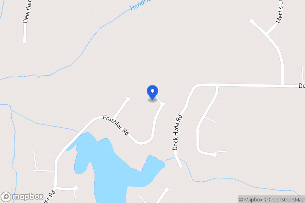 Map of 1036 Frashier Rd
