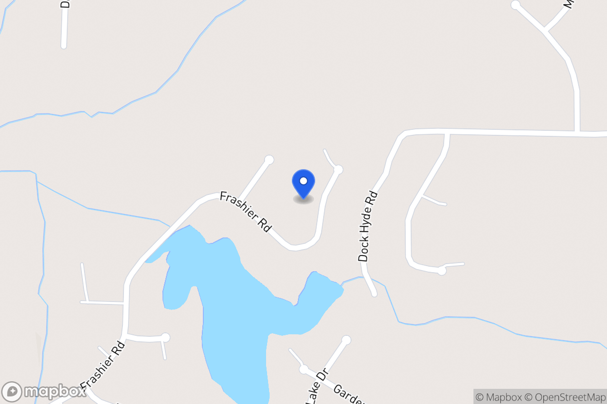 Map of 1028 Frashier Rd