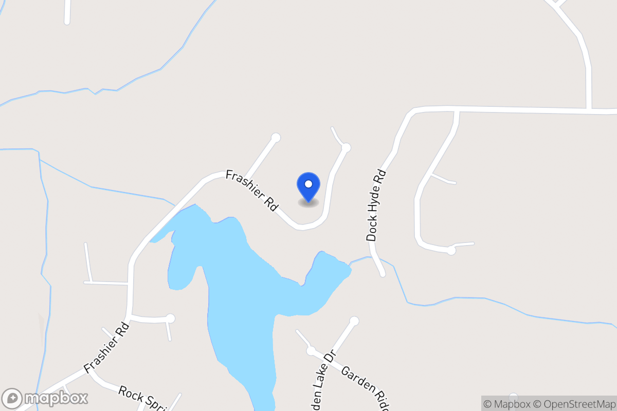 Map of 1020 Frashier Rd