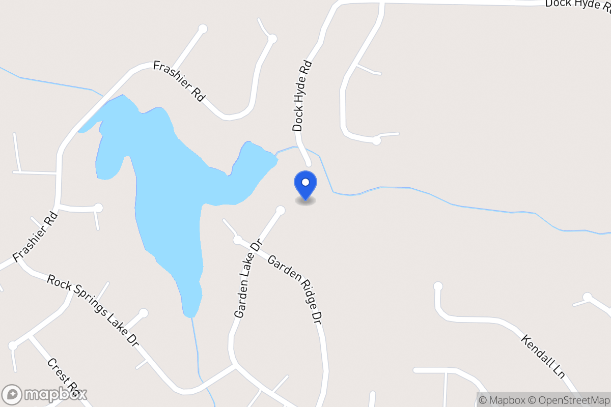 Map of 241 Garden Lake Dr