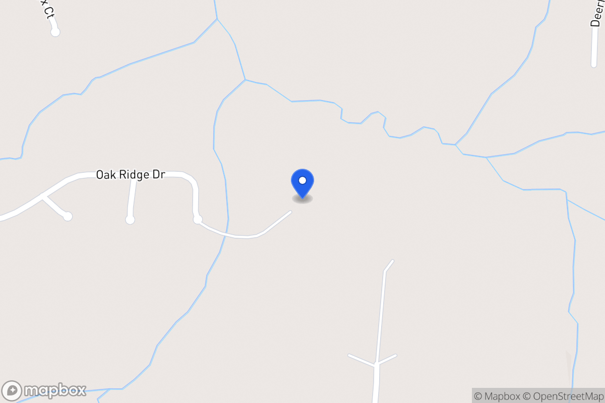 Map of 244 Oak Ridge Dr