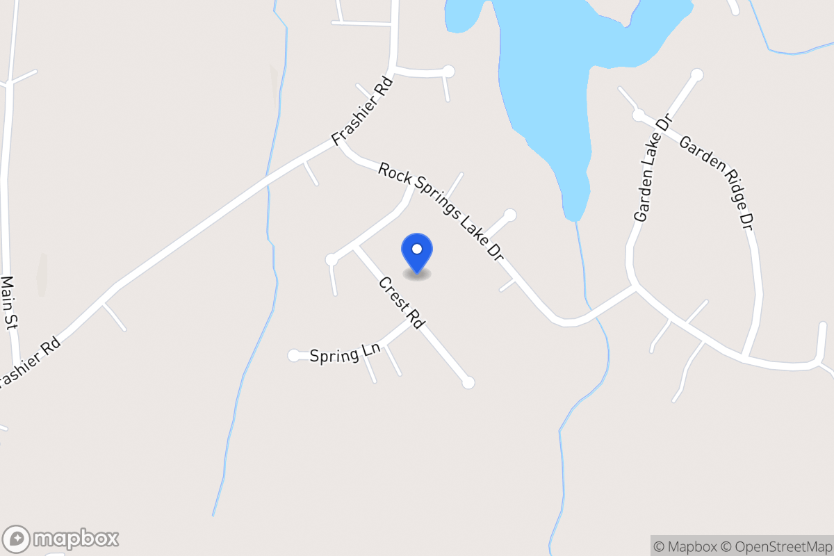 Map of 38 Crest Rd