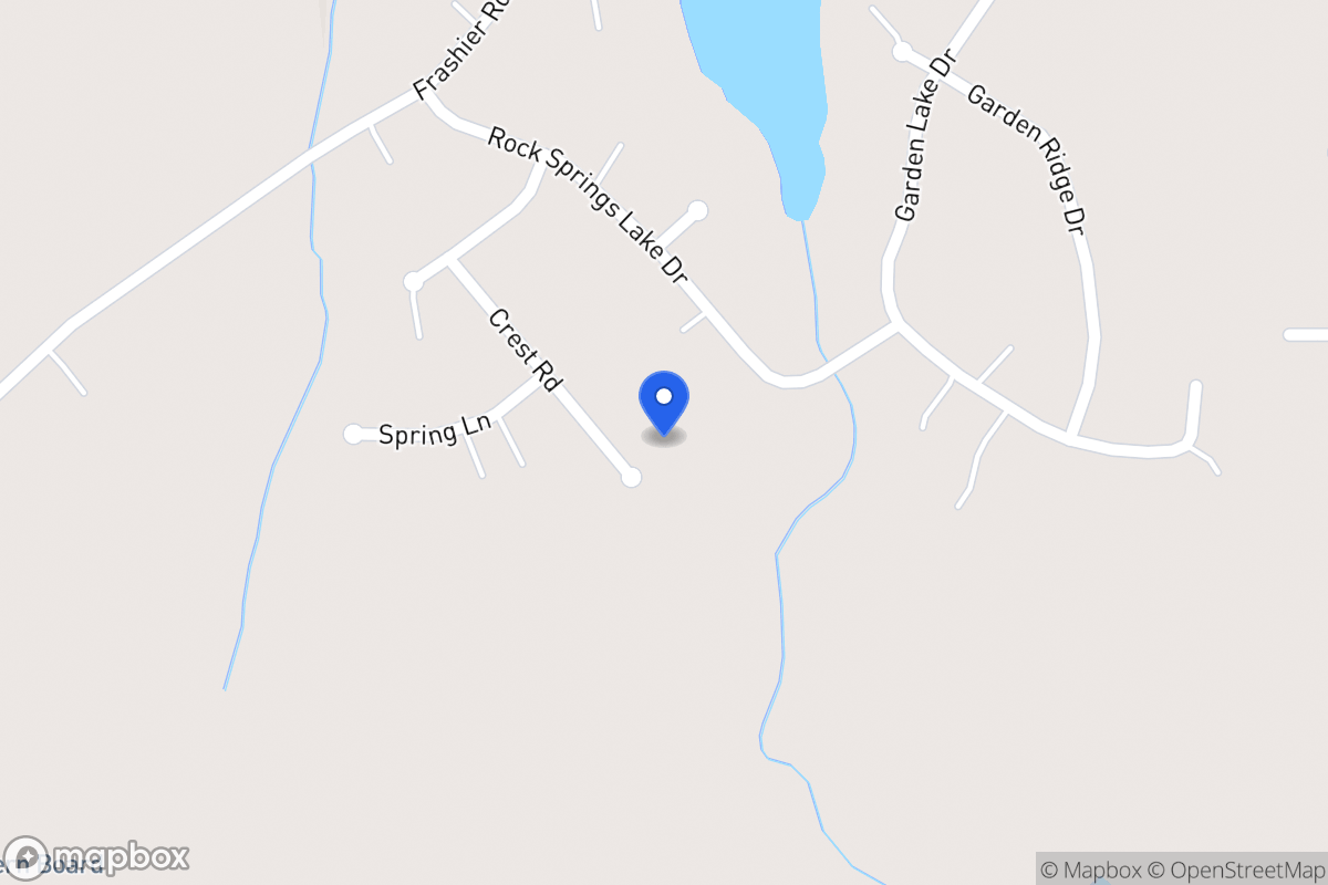 Map of 58 Crest Rd