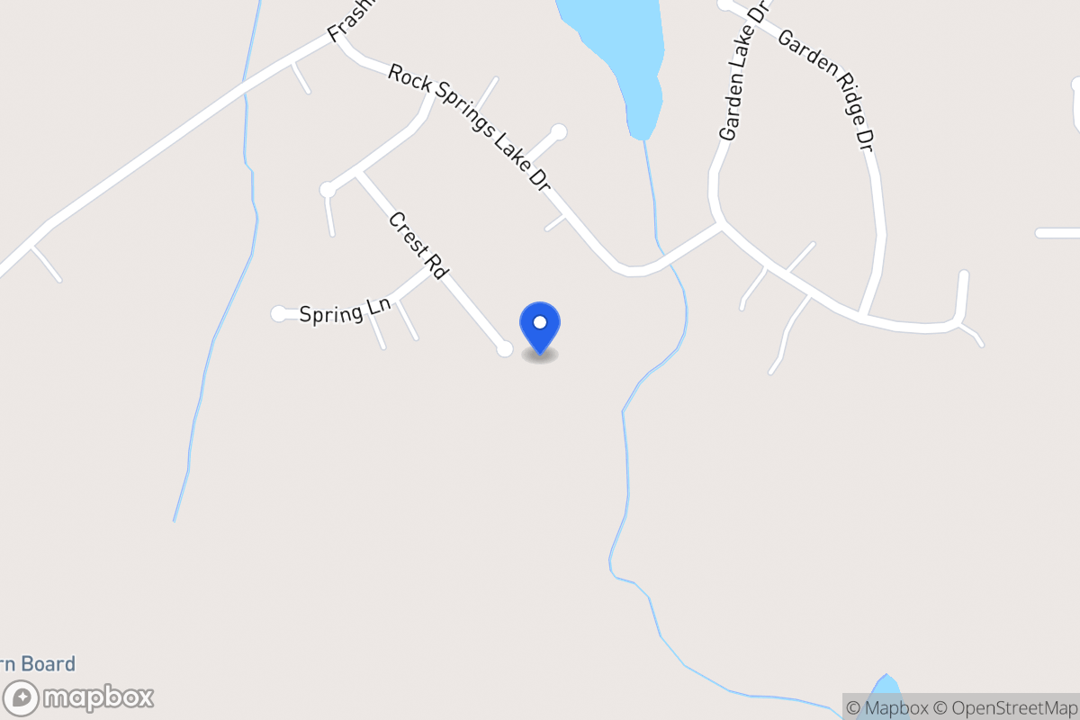 Map of 61 Crest Rd