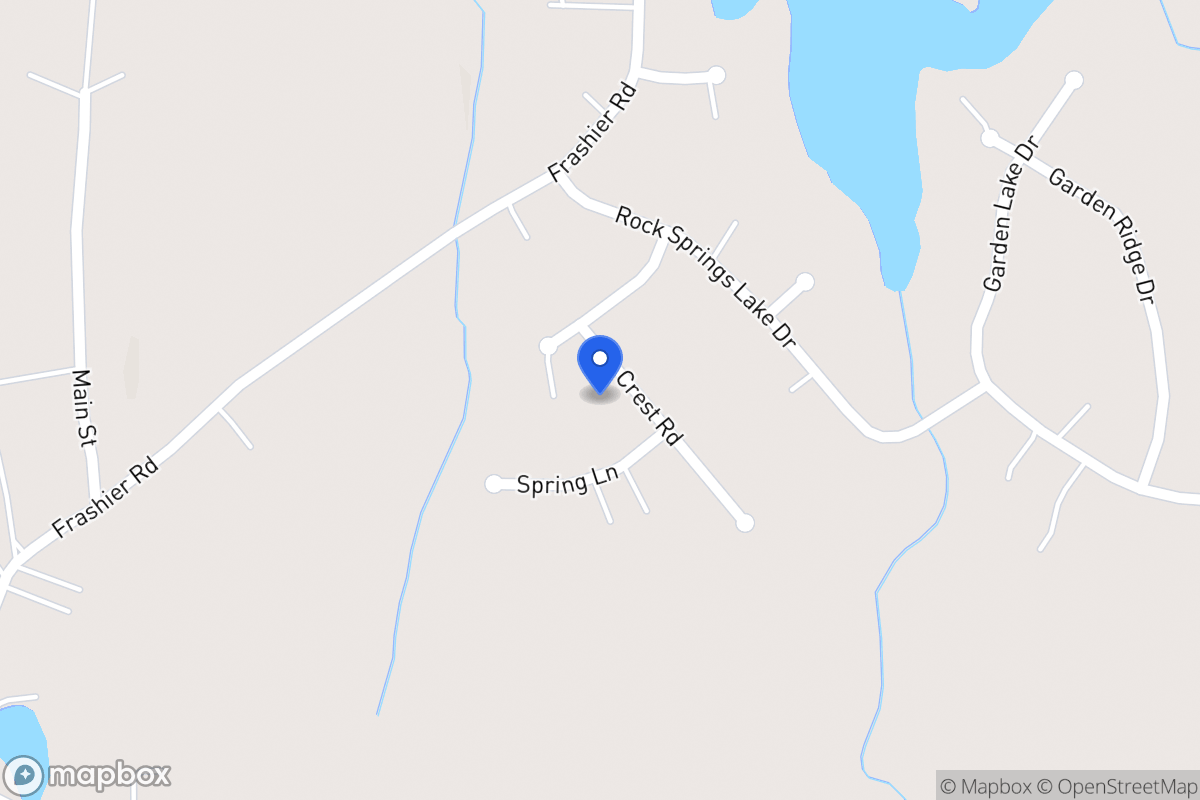 Map of 35 Crest Rd