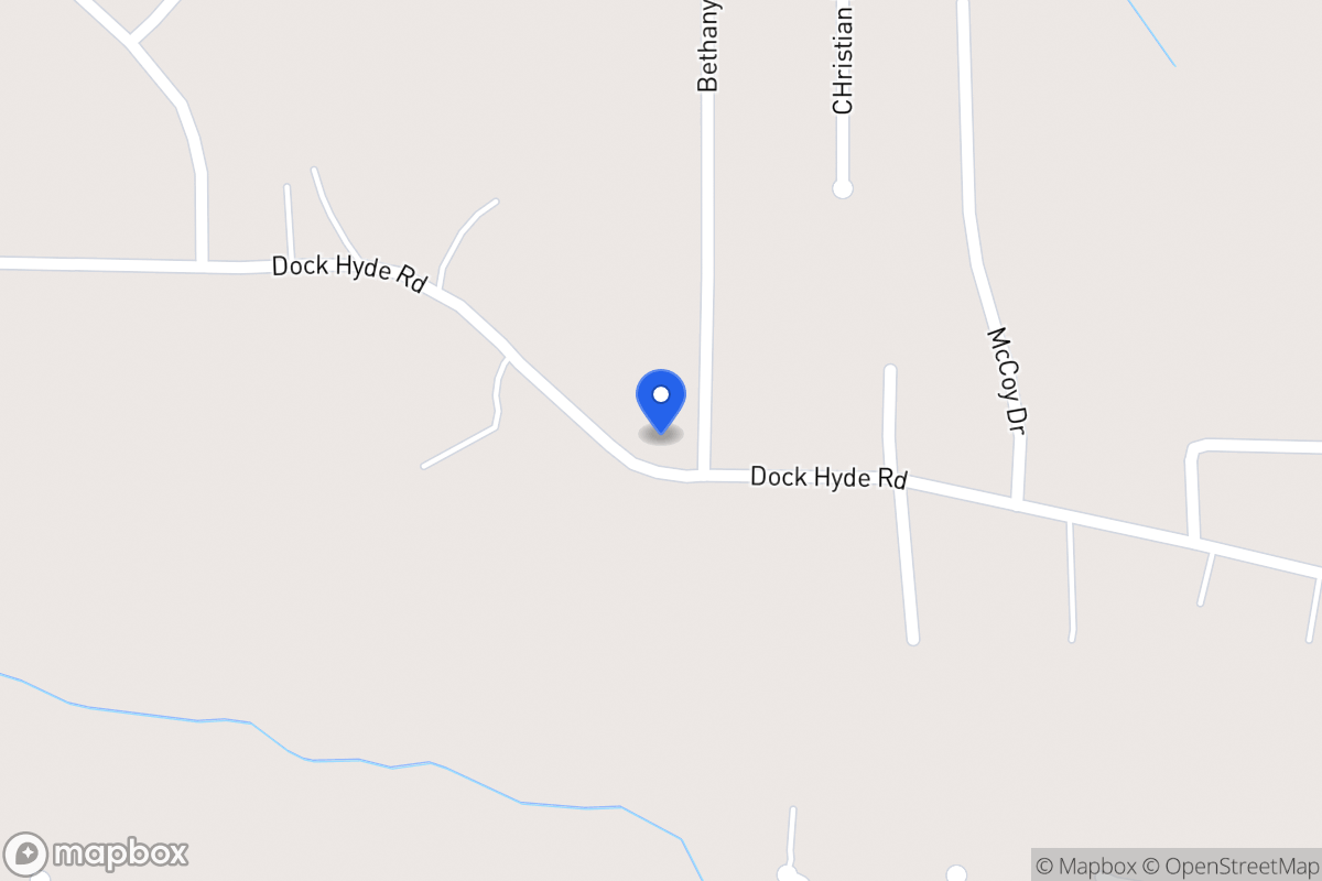 Map of 102 Bethany Forrest Ln