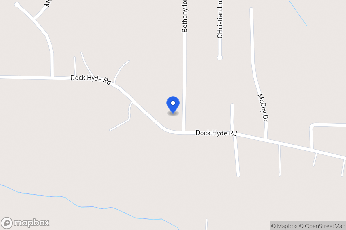 Map of 106 Bethany Forrest Ln