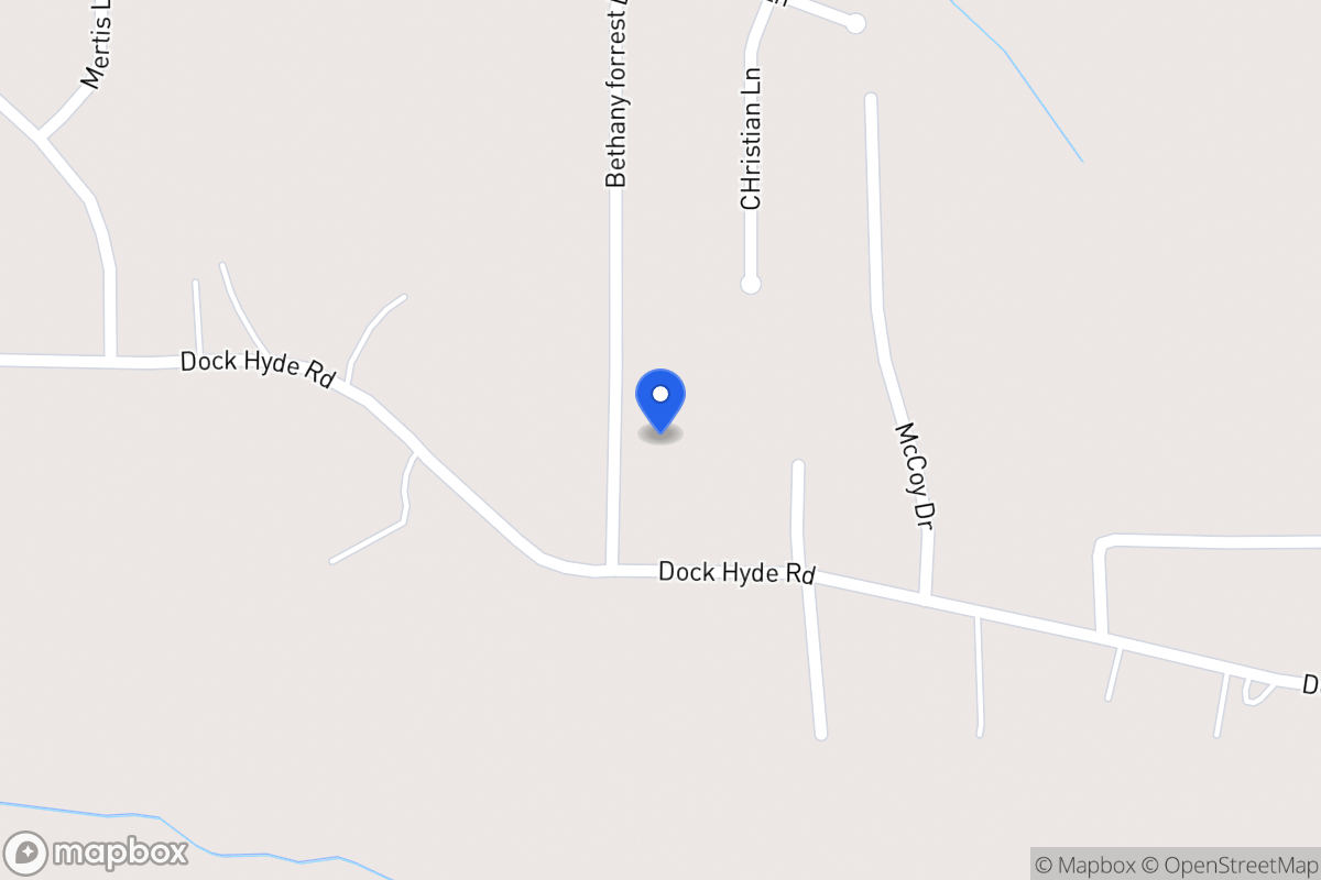 Map of 113 Bethany Forrest Ln