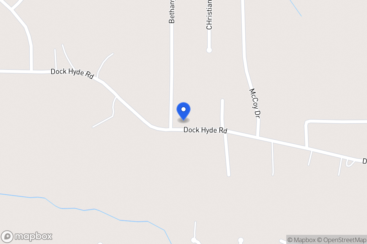 Map of 101 Bethany Forrest Ln