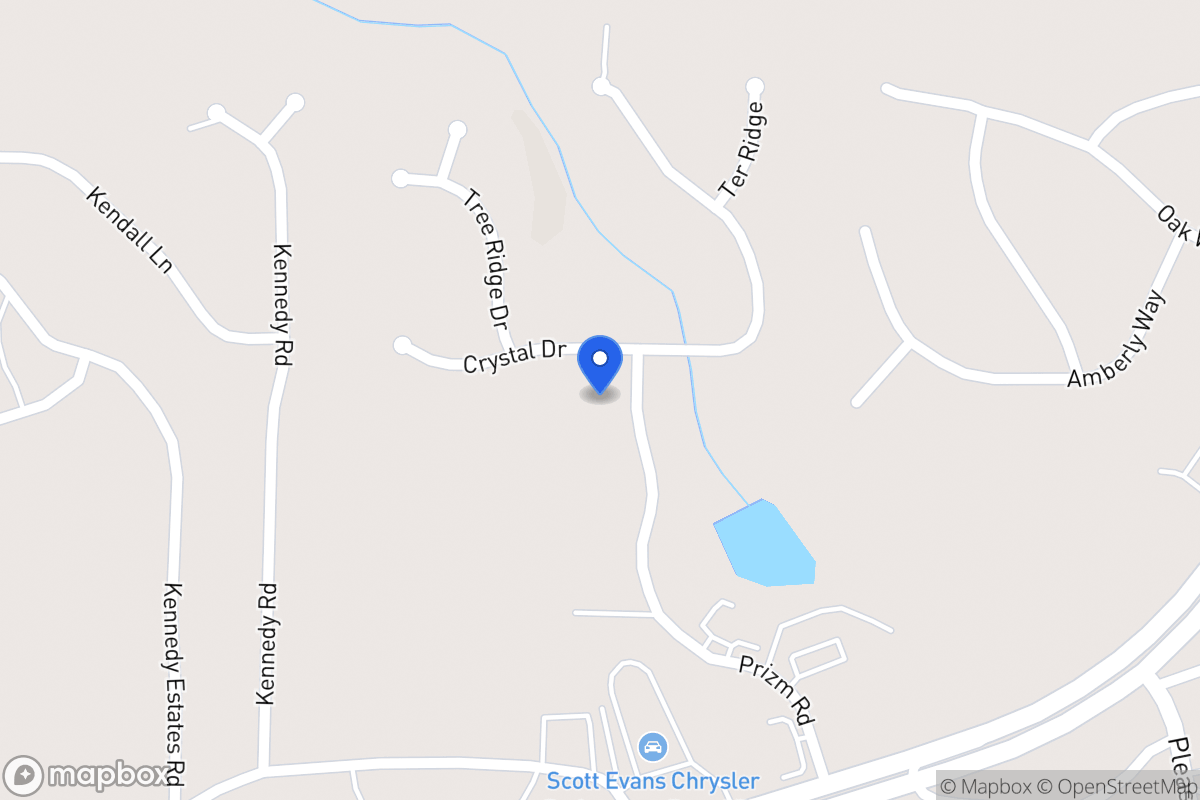 Map of 402 Crystal Dr