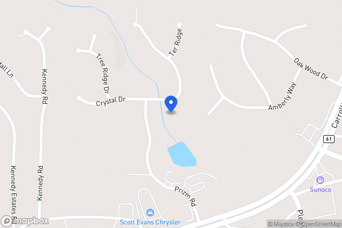 Map of 205 Oakleigh Dr