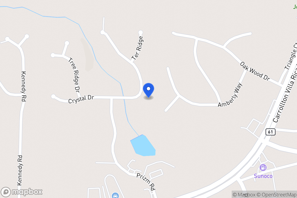 Map of 209 Oakleigh Dr