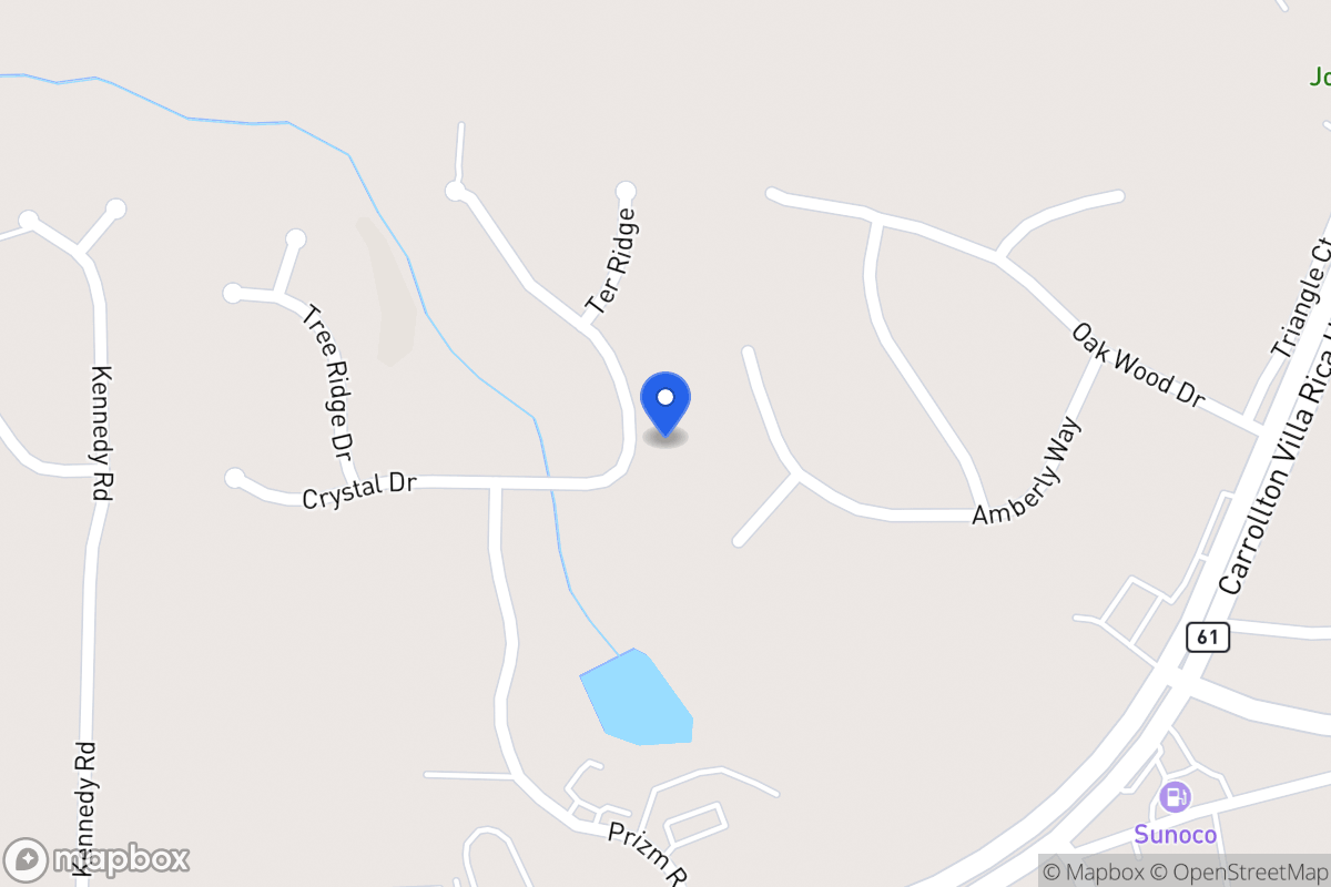 Map of 213 Oakleigh Dr