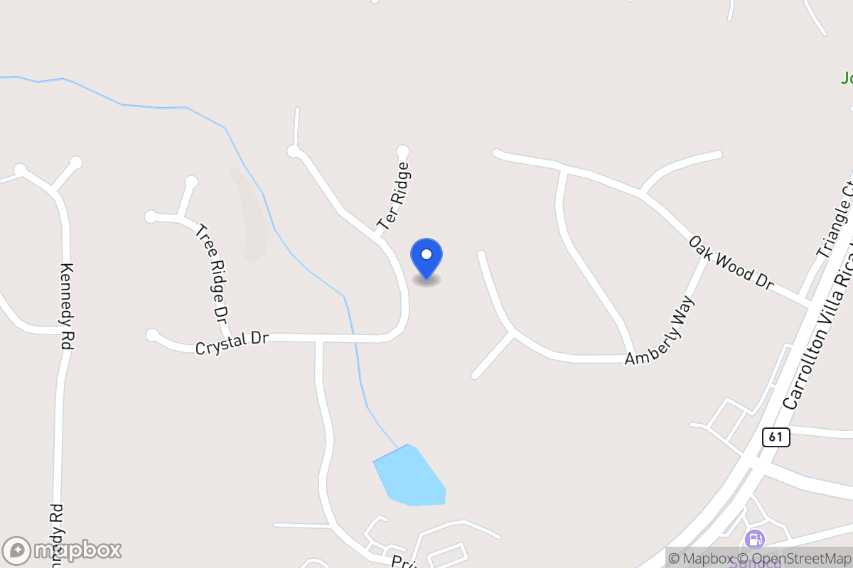 Map of 217 Oakleigh Dr