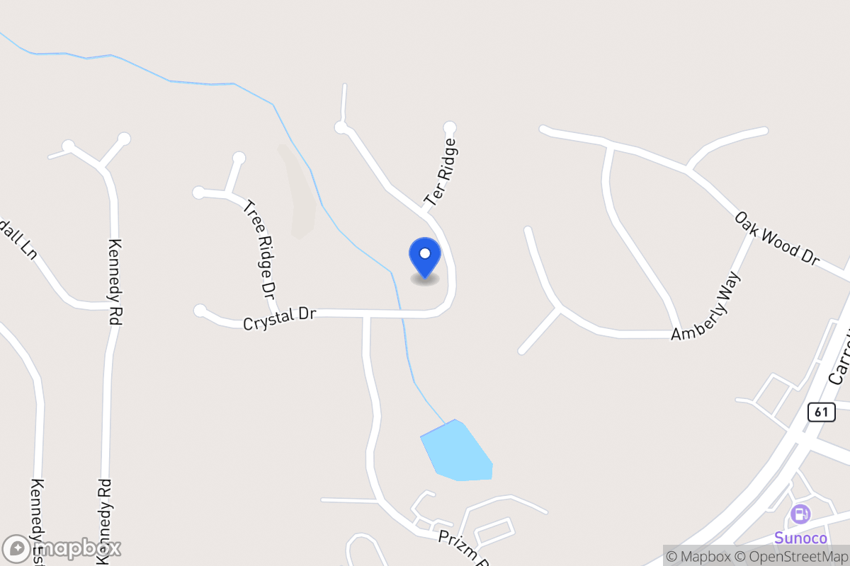 Map of 210 Oakleigh Dr