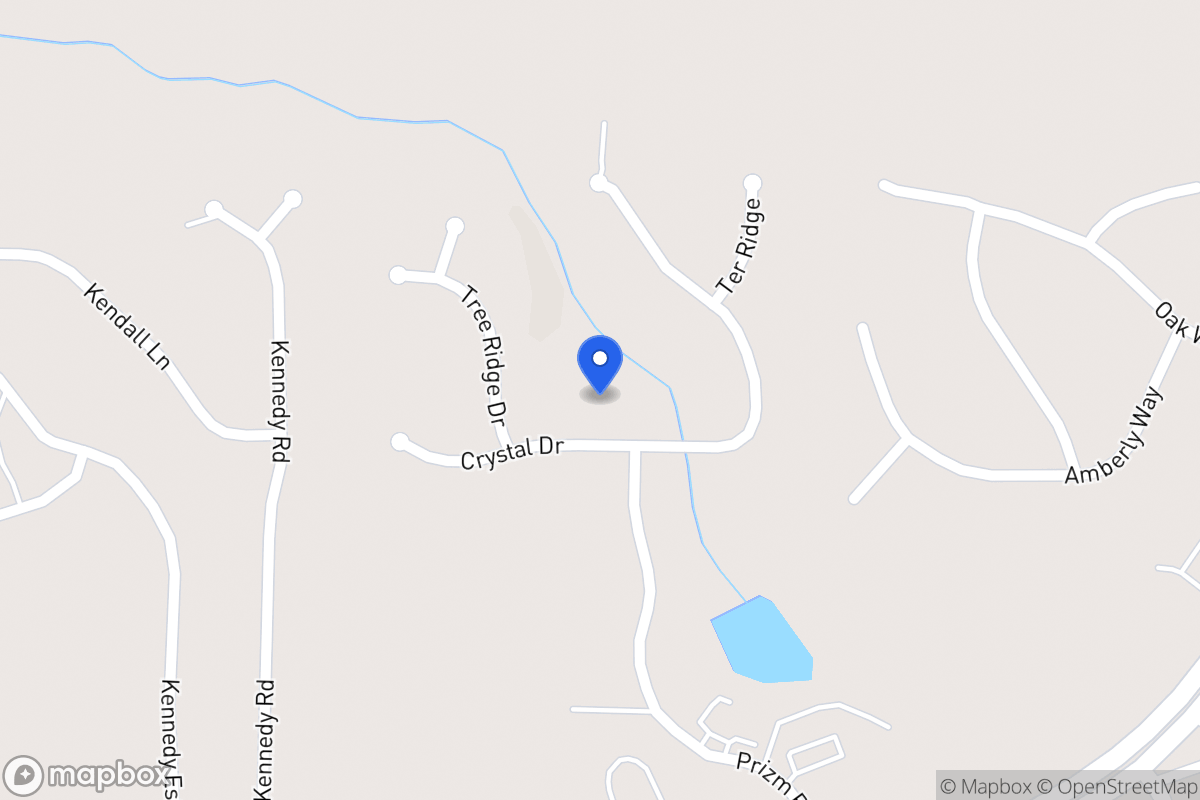 Map of 401 Crystal Dr