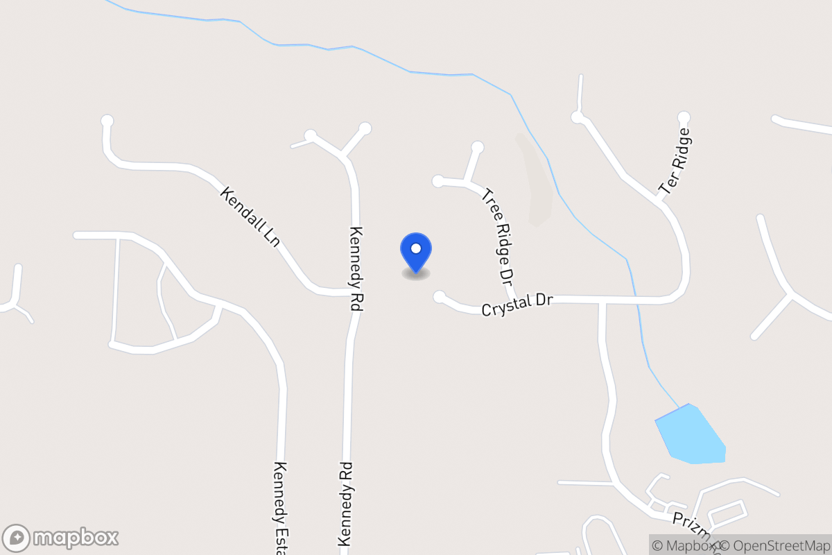 Map of 427 Crystal Dr