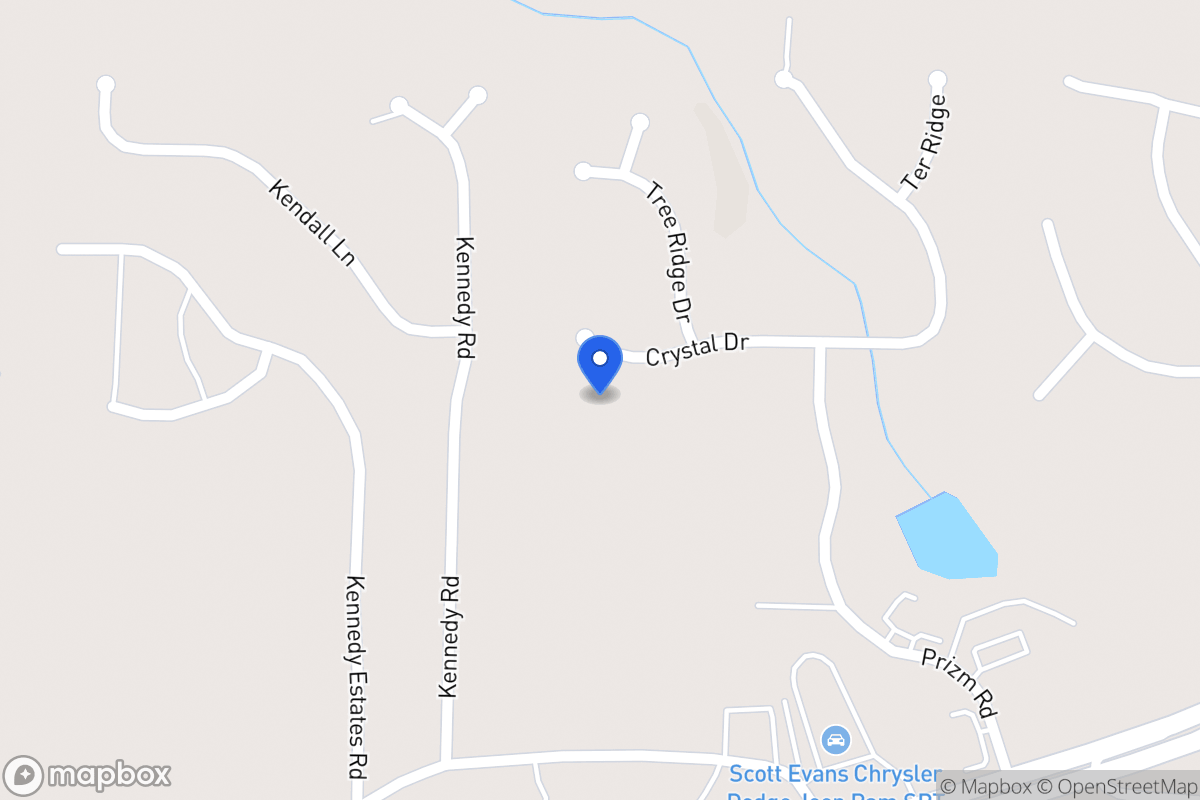 Map of 422 Crystal Dr