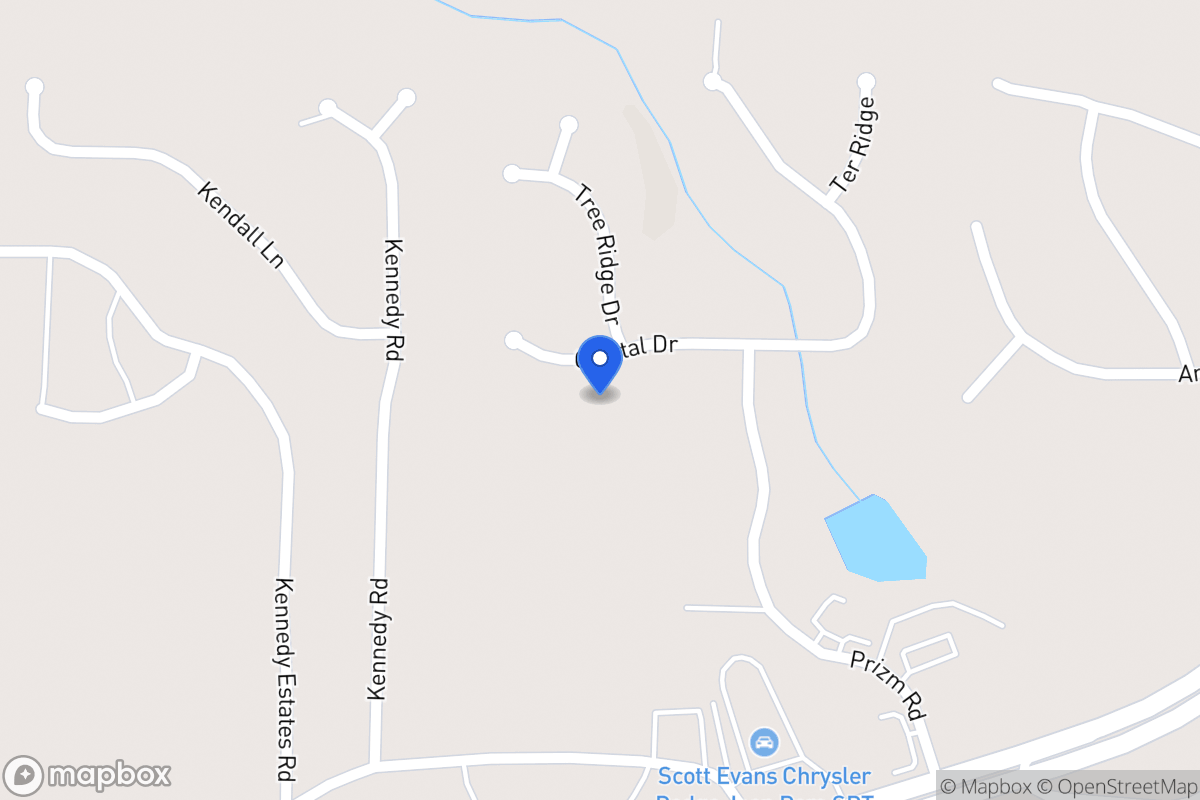 Map of 414 Crystal Dr