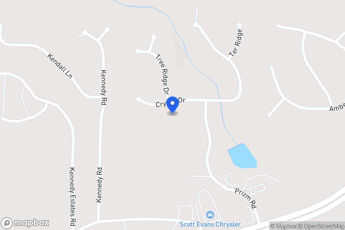 Map of 410 Crystal Dr