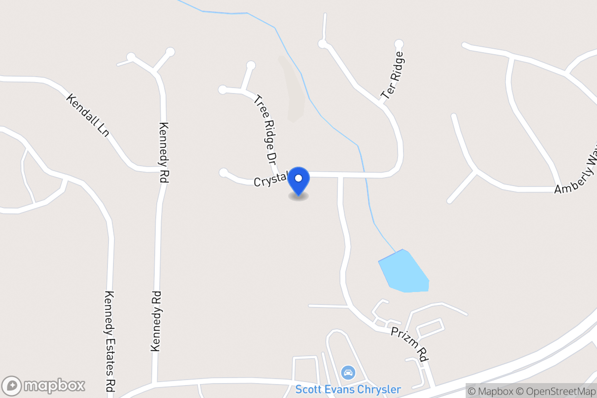 Map of 406 Crystal Dr