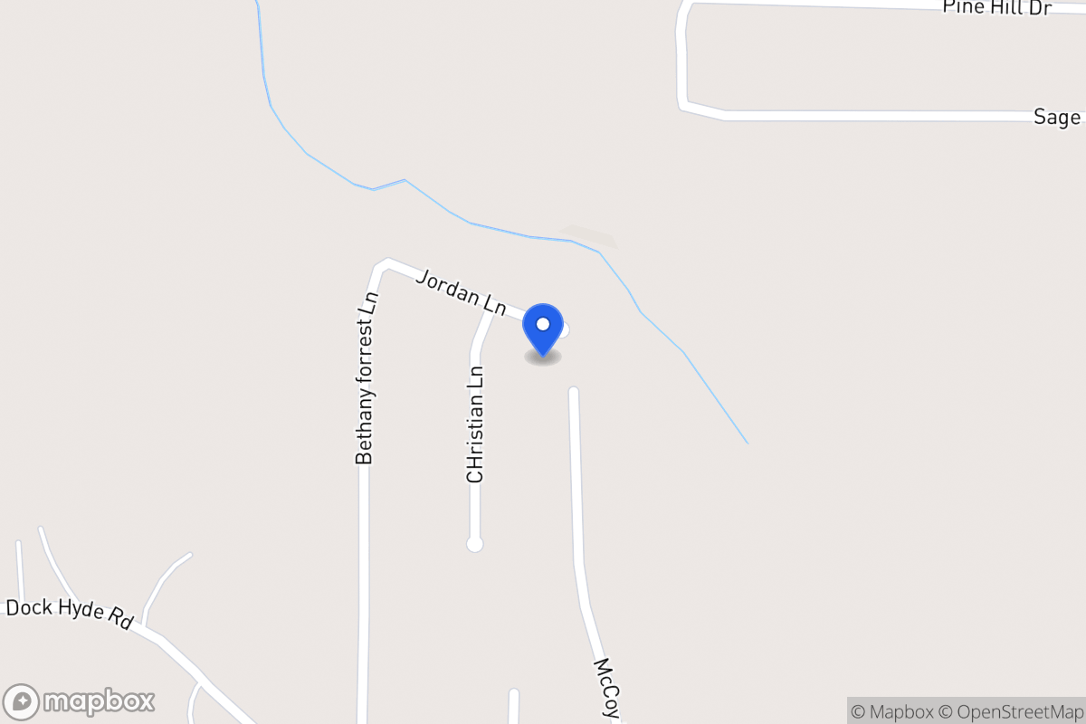 Map of 217 Jordan Ln