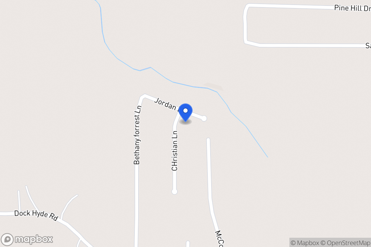 Map of 213 Jordan Ln