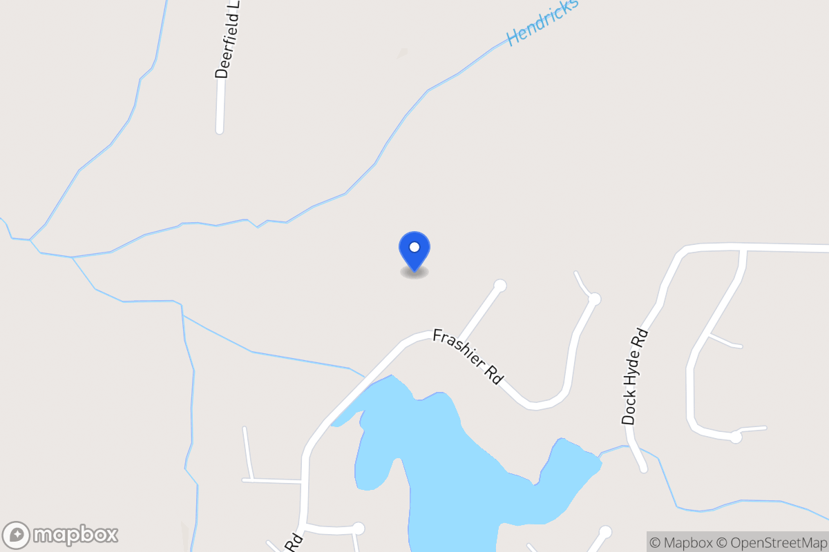 Map of 992 Frashier Rd