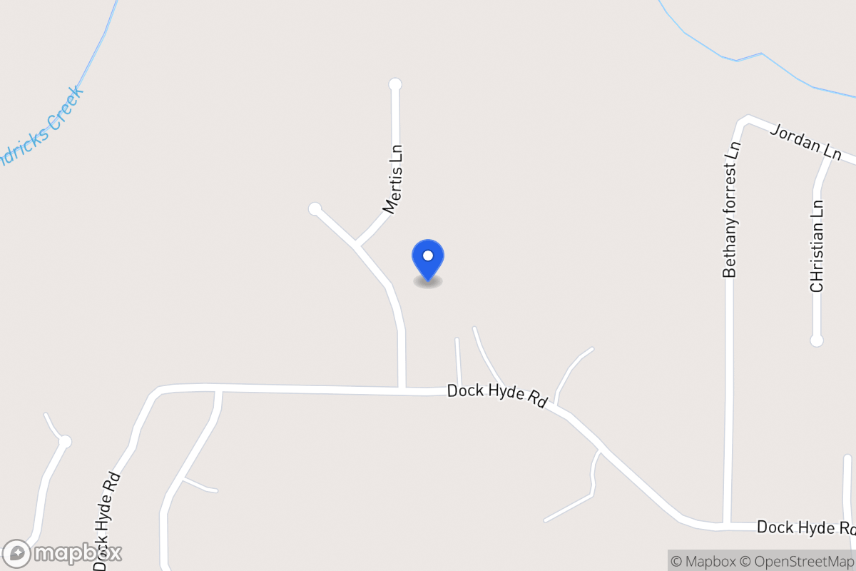 Map of 119 Alfred Dr