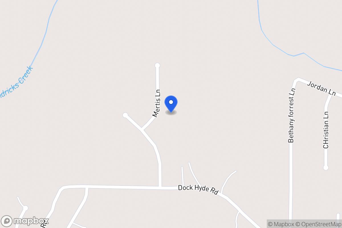 Map of 213 Mertis Ln
