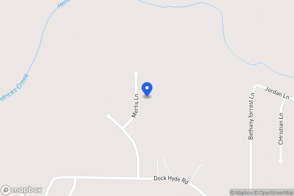 Map of 225 Mertis Ln
