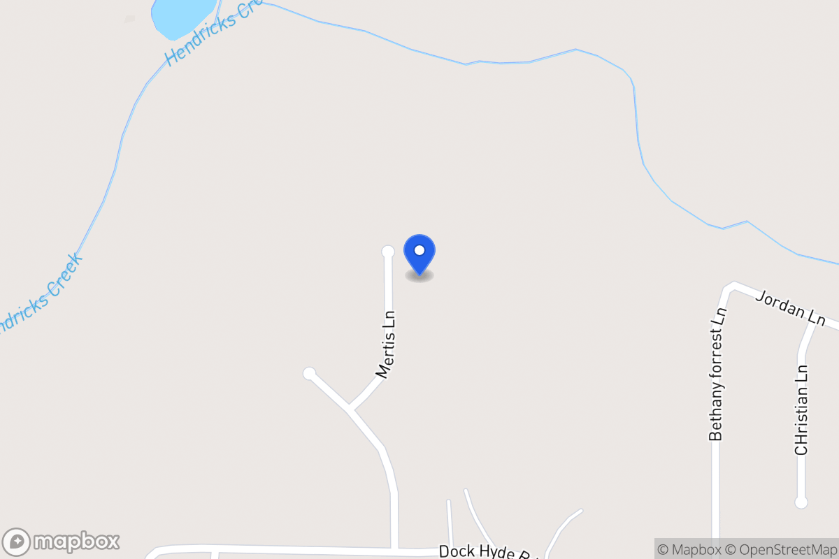 Map of 237 Mertis Ln